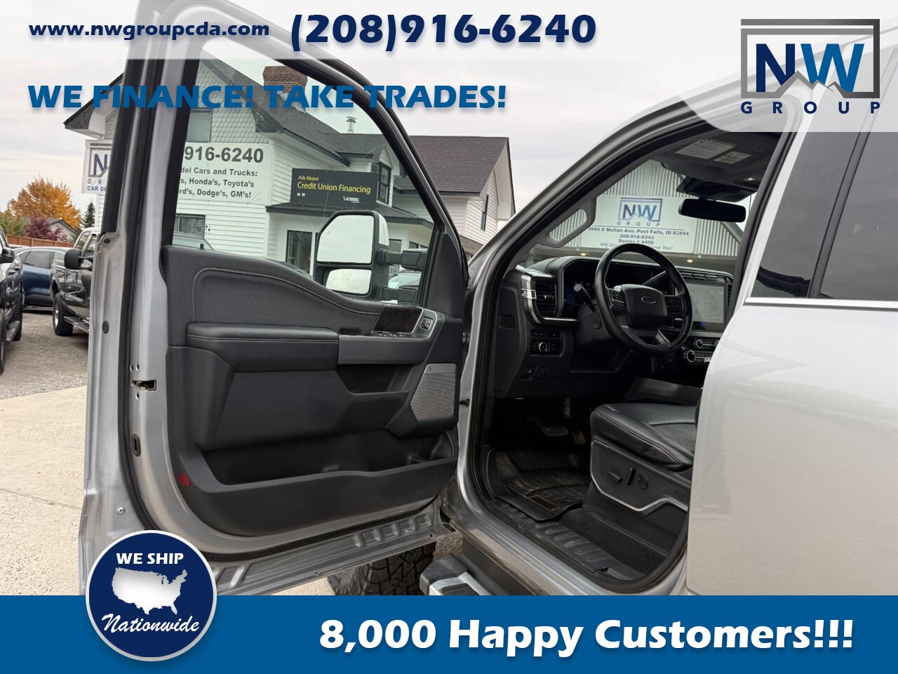 2023 Ford F-350 Super Duty Lariat LIFTED, LEVELED, WHEELS+TIRES - Photo 7 - Post Falls, ID 83854