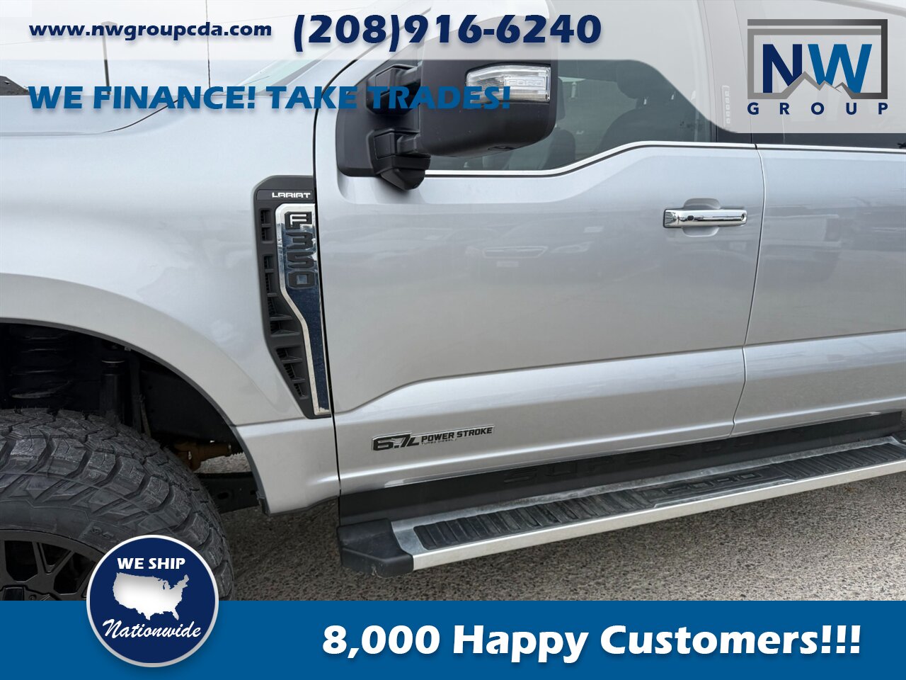 2023 Ford F-350 Super Duty Lariat LIFTED, LEVELED, WHEELS+TIRES - Photo 6 - Post Falls, ID 83854