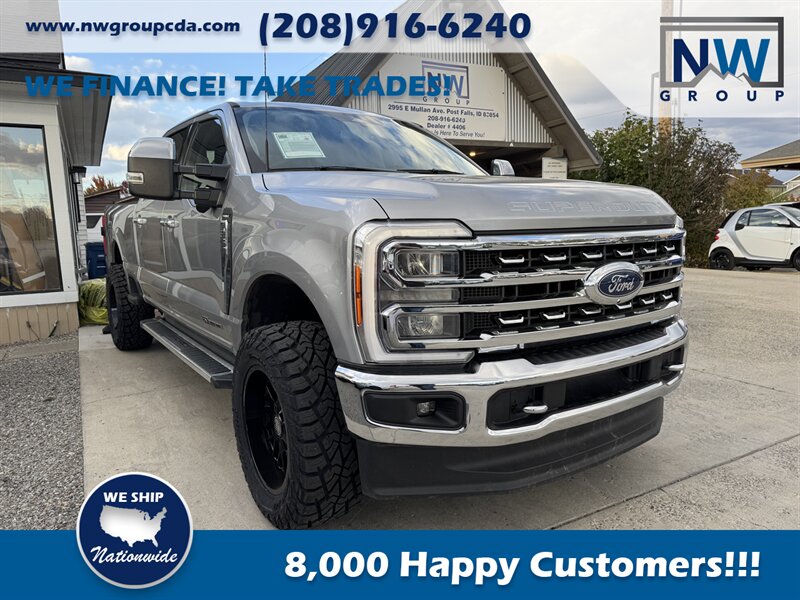 2023 Ford F-350 Super Duty Lariat  LIFTED, LEVELED, WHEELS+TIRES