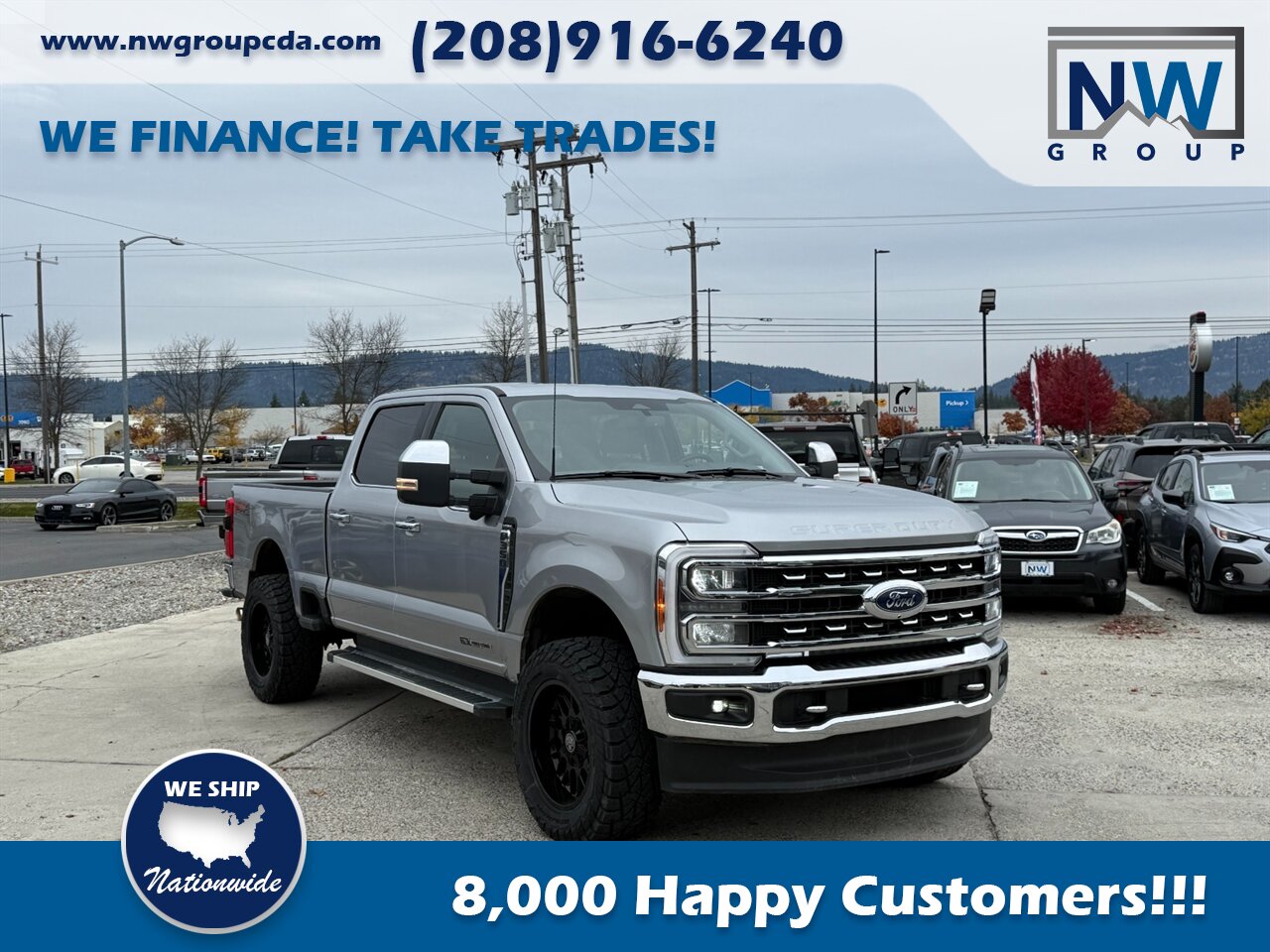 2023 Ford F-350 Super Duty Lariat LIFTED, LEVELED, WHEELS+TIRES - Photo 1 - Post Falls, ID 83854