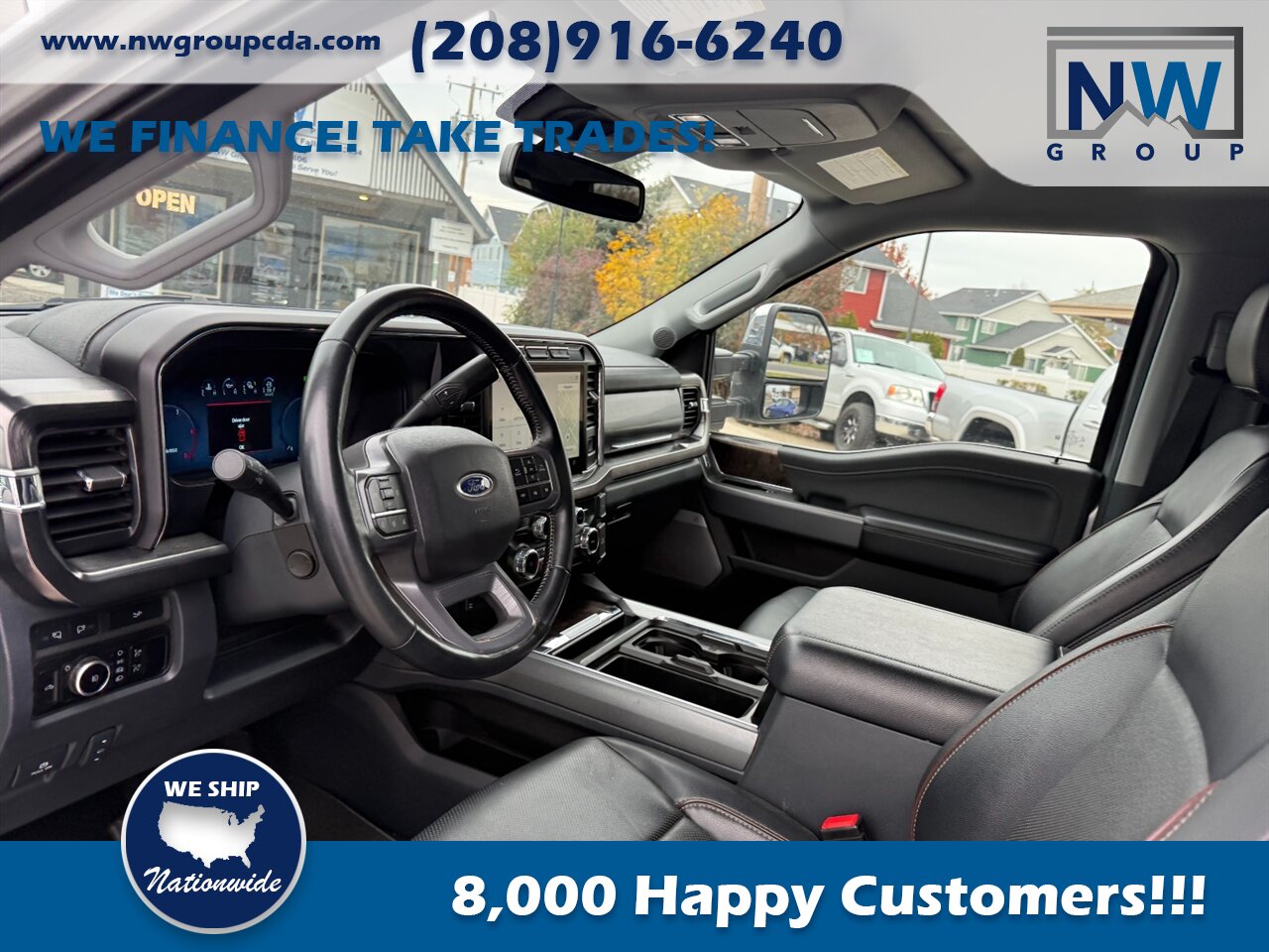 2023 Ford F-350 Super Duty Lariat LIFTED, LEVELED, WHEELS+TIRES - Photo 9 - Post Falls, ID 83854