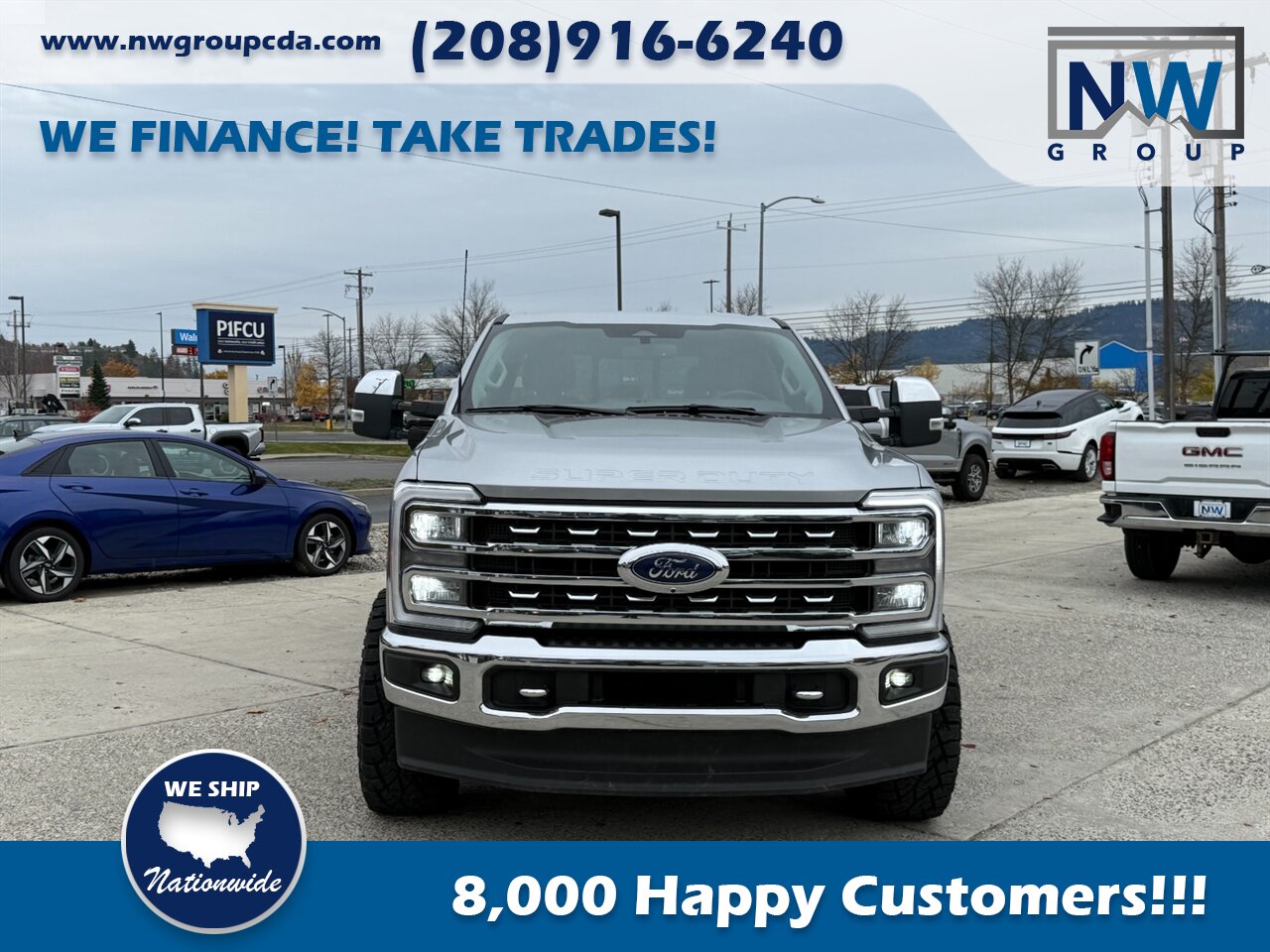 2023 Ford F-350 Super Duty Lariat LIFTED, LEVELED, WHEELS+TIRES - Photo 2 - Post Falls, ID 83854