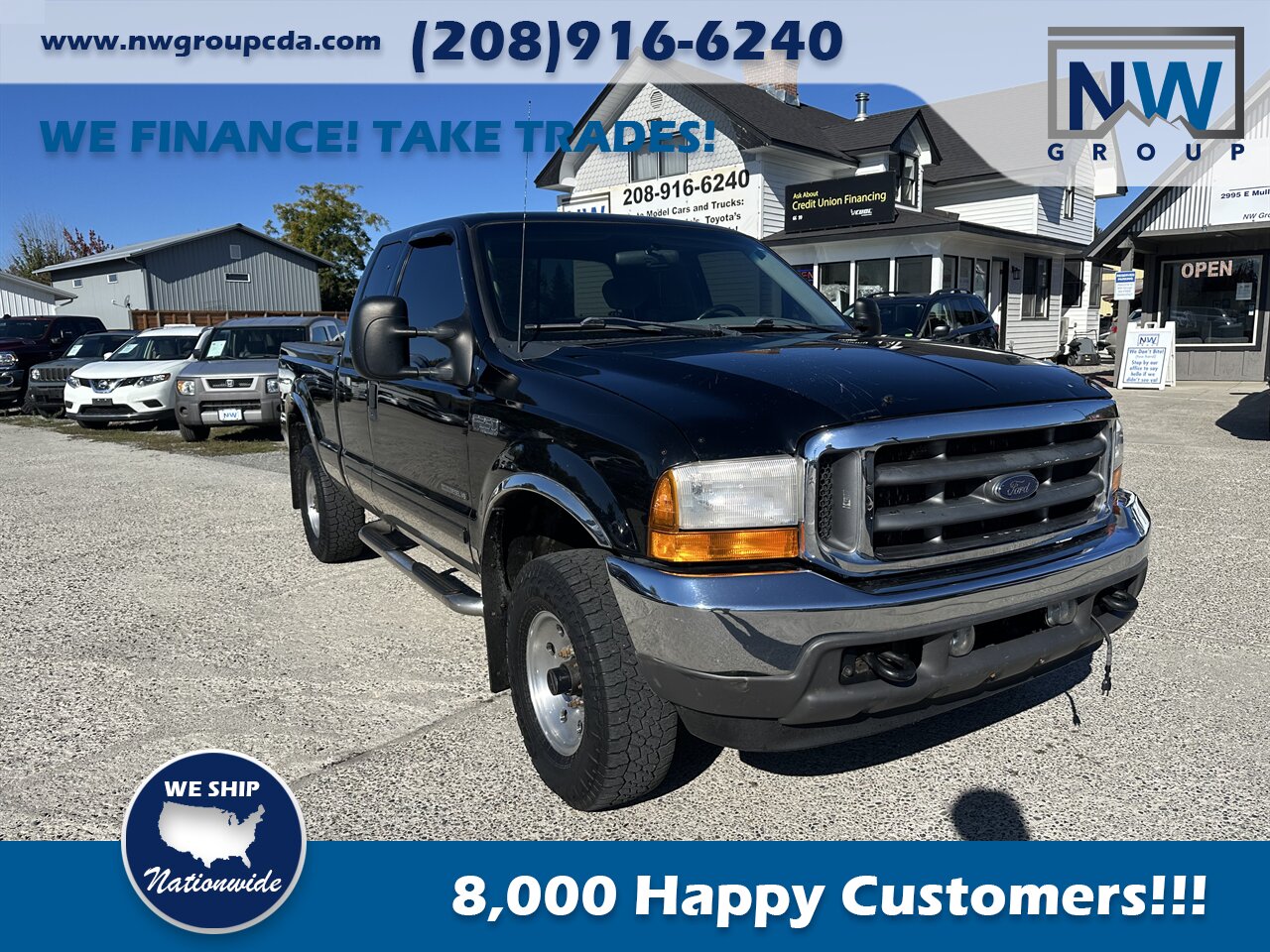 2001 Ford F-250 Super Duty Lariat 4dr SuperCab Lariat Only 161k miles, 7.3 Turbodiesel! - Photo 1 - Post Falls, ID 83854