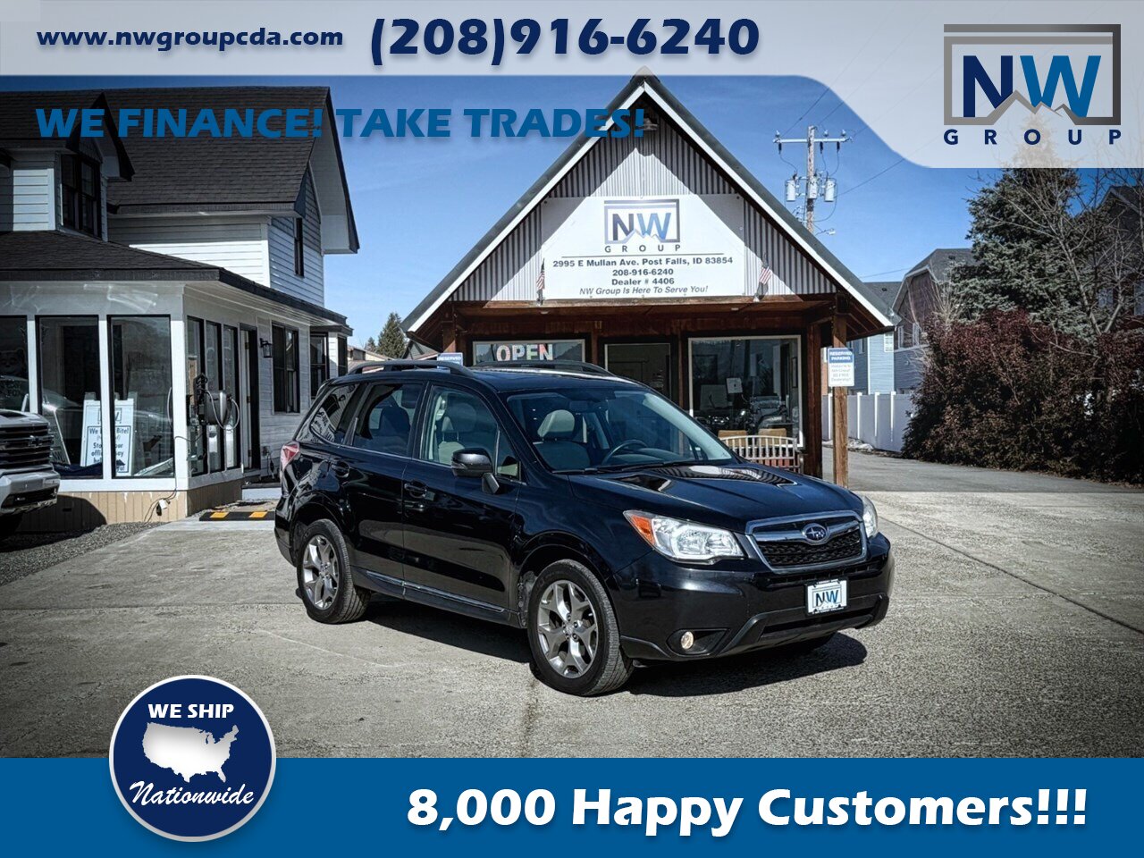 2015 Subaru Forester 2.5i Touring.  AWD | Loaded | Only 90K Miles! - Photo 1 - Post Falls, ID 83854