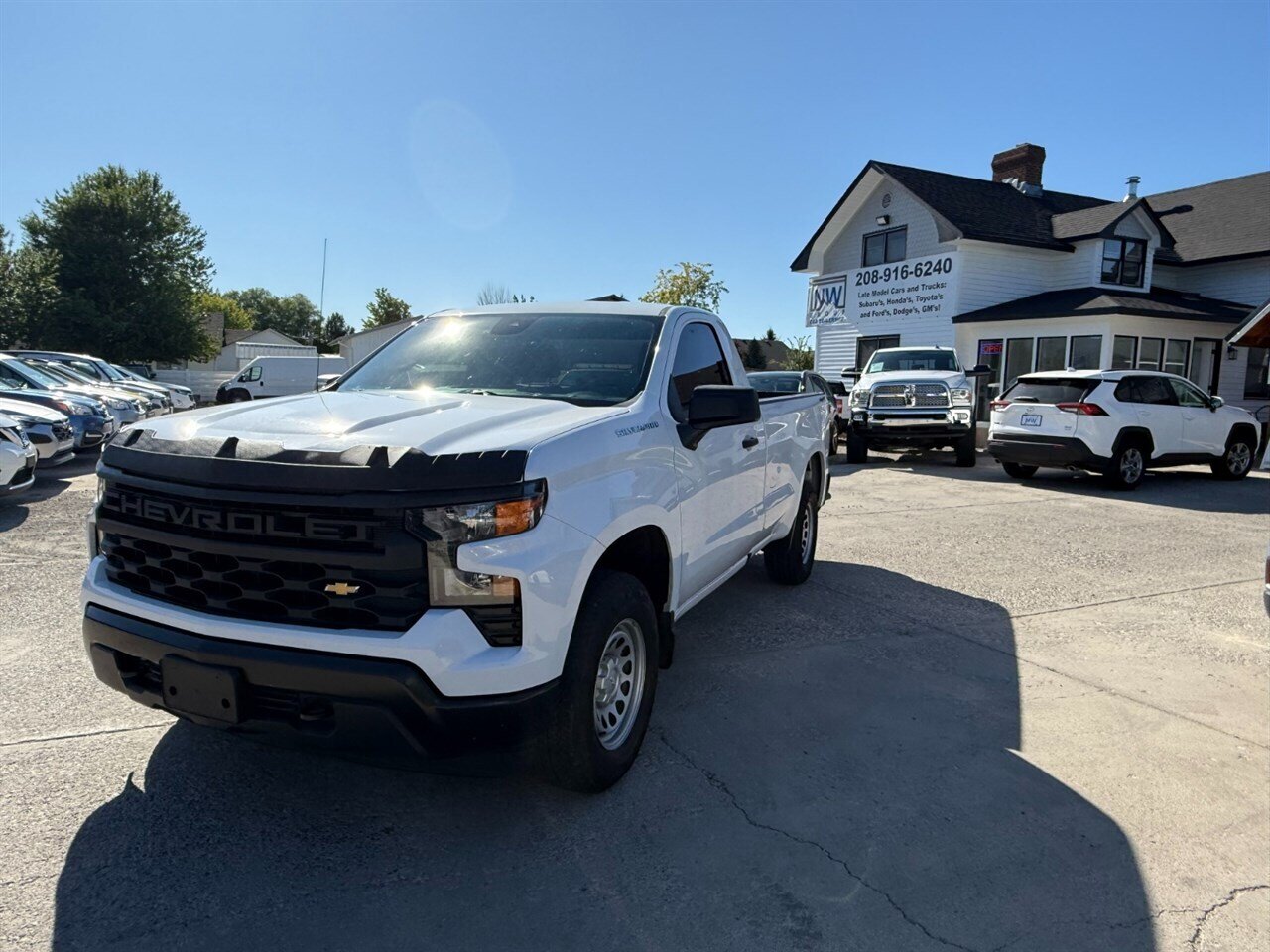 2022 Chevrolet Silverado 1500 Work Truck  Long Bed (8 foot). 4x4, 5.3L V8. Nice Truck! Very Clean! - Photo 3 - Post Falls, ID 83854
