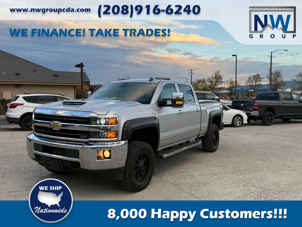 2019 Chevrolet Silverado 3500 LTZ ,Loaded Duramax Diesel! - Photo 3 - Post Falls, ID 83854