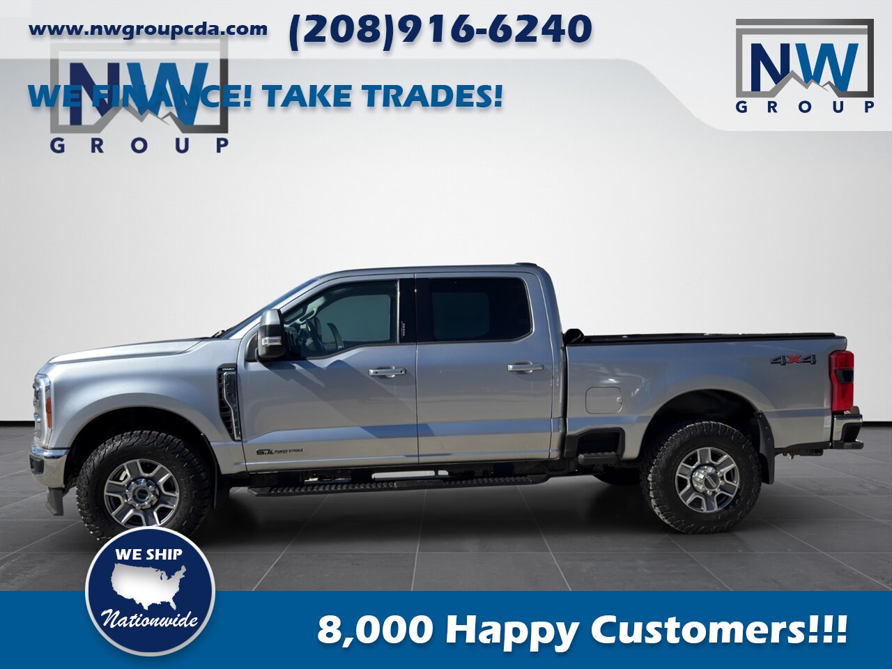 2023 Ford F-350 Super Duty Lariat Like New, Clean Title, Clean Carfax, Amazing Diesel Truck. Freshly Serviced! - Photo 5 - Post Falls, ID 83854