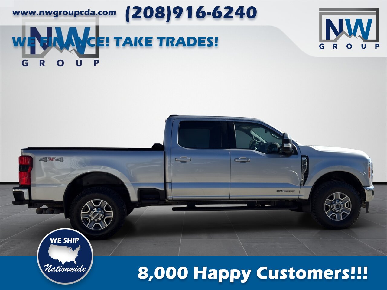 2023 Ford F-350 Super Duty Lariat Like New, Clean Title, Clean Carfax, Amazing Diesel Truck. Freshly Serviced! - Photo 9 - Post Falls, ID 83854