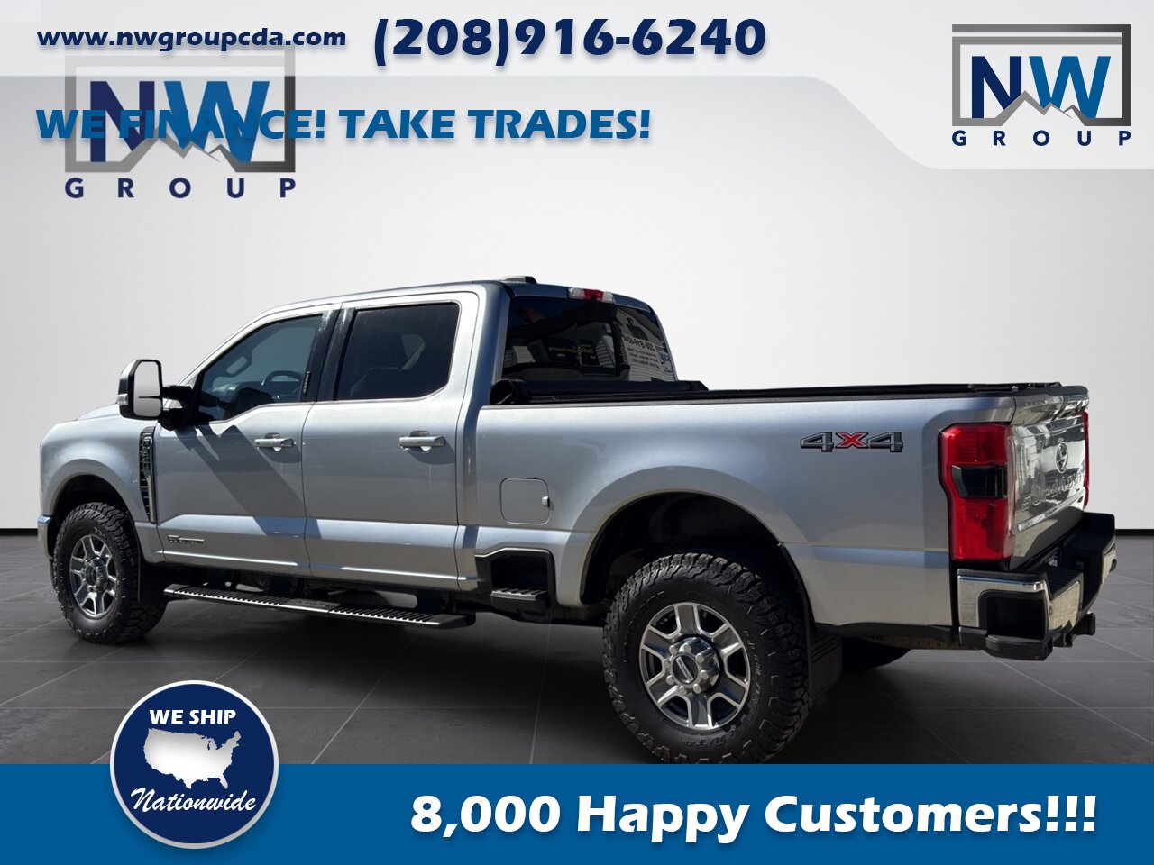 2023 Ford F-350 Super Duty Lariat Like New, Clean Title, Clean Carfax, Amazing Diesel Truck. Freshly Serviced! - Photo 6 - Post Falls, ID 83854