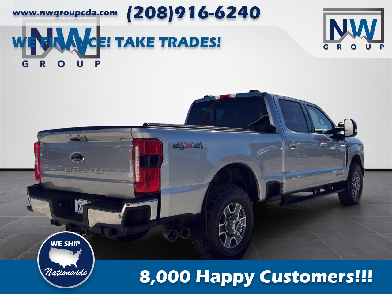 2023 Ford F-350 Super Duty Lariat Like New, Clean Title, Clean Carfax, Amazing Diesel Truck. Freshly Serviced! - Photo 8 - Post Falls, ID 83854