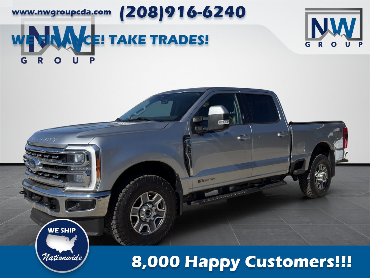 2023 Ford F-350 Super Duty Lariat Like New, Clean Title, Clean Carfax, Amazing Diesel Truck. Freshly Serviced! - Photo 4 - Post Falls, ID 83854