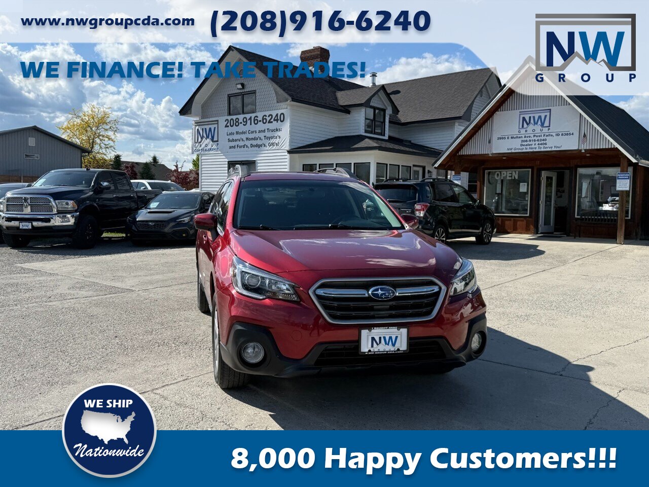2018 Subaru Outback 2.5i Premium. 48k miles, AWD, Amazing Shape and Prided well! - Photo 2 - Post Falls, ID 83854