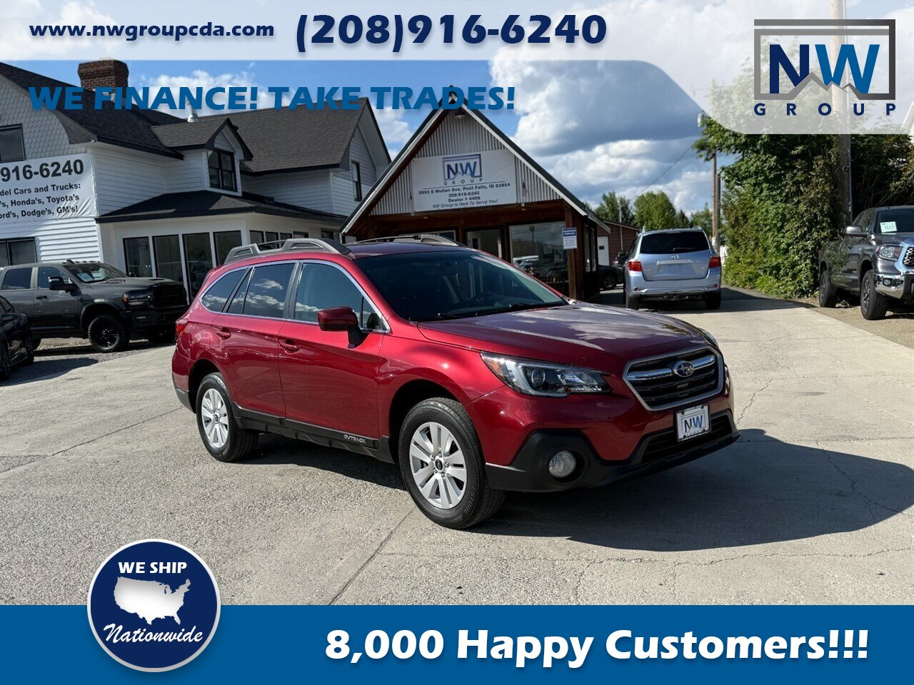 2018 Subaru Outback 2.5i Premium. 48k miles, AWD, Amazing Shape and Prided well! - Photo 1 - Post Falls, ID 83854