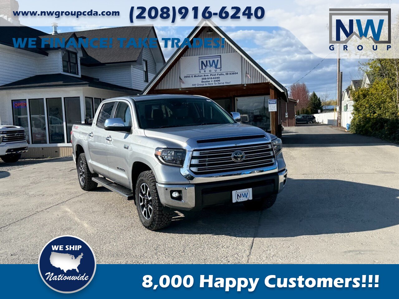 2020 Toyota Tundra Limited.  Legendary Truck with the 5.7L V8! 4x4! - Photo 2 - Post Falls, ID 83854