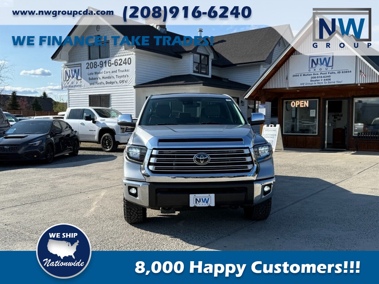 2020 Toyota Tundra Limited.  Legendary Truck with the 5.7L V8! 4x4! - Photo 3 - Post Falls, ID 83854