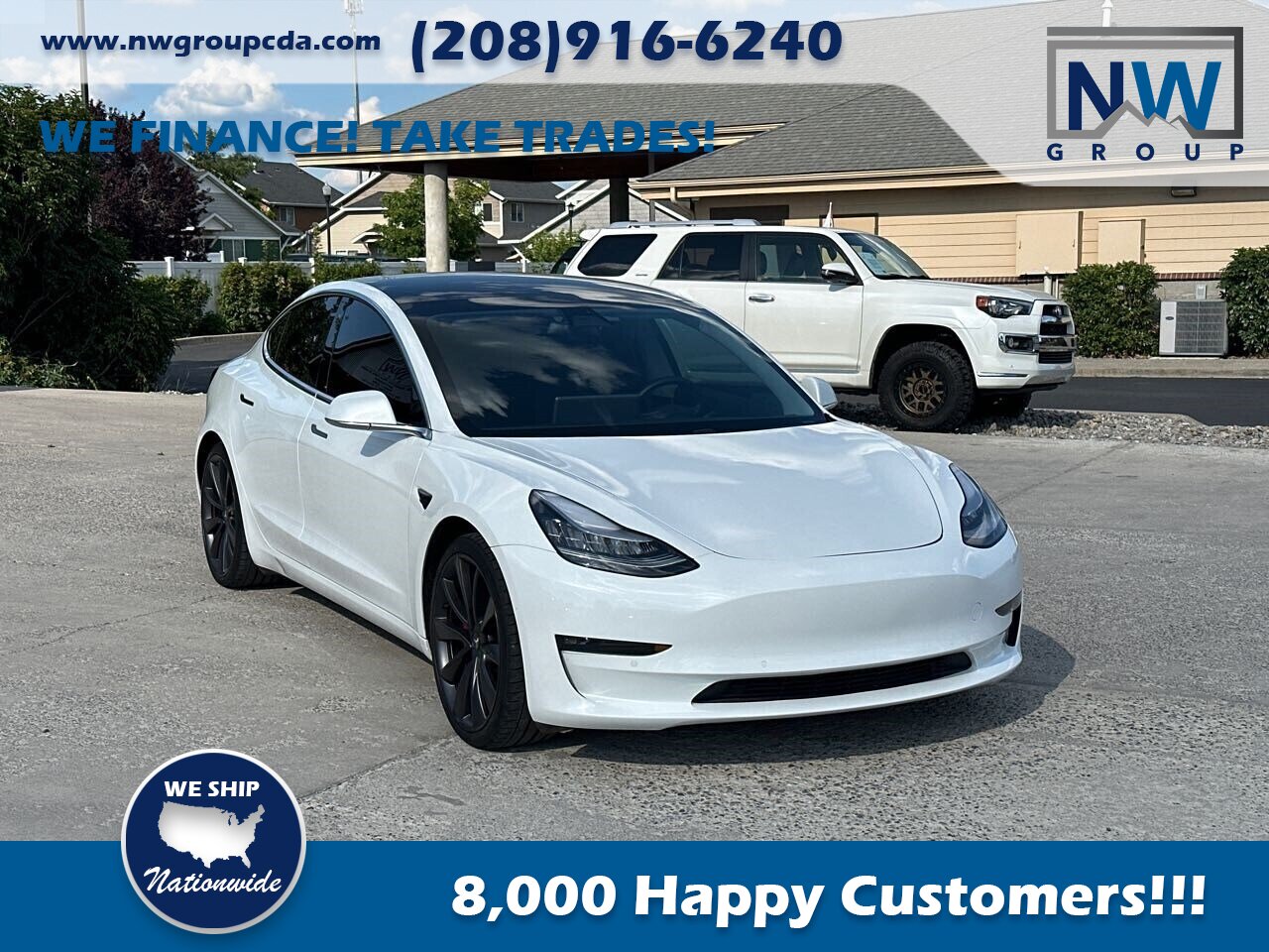 2020 Tesla Model 3 Performance.  AWD, Impeccable Shape, Amazing Vehicle! - Photo 1 - Post Falls, ID 83854