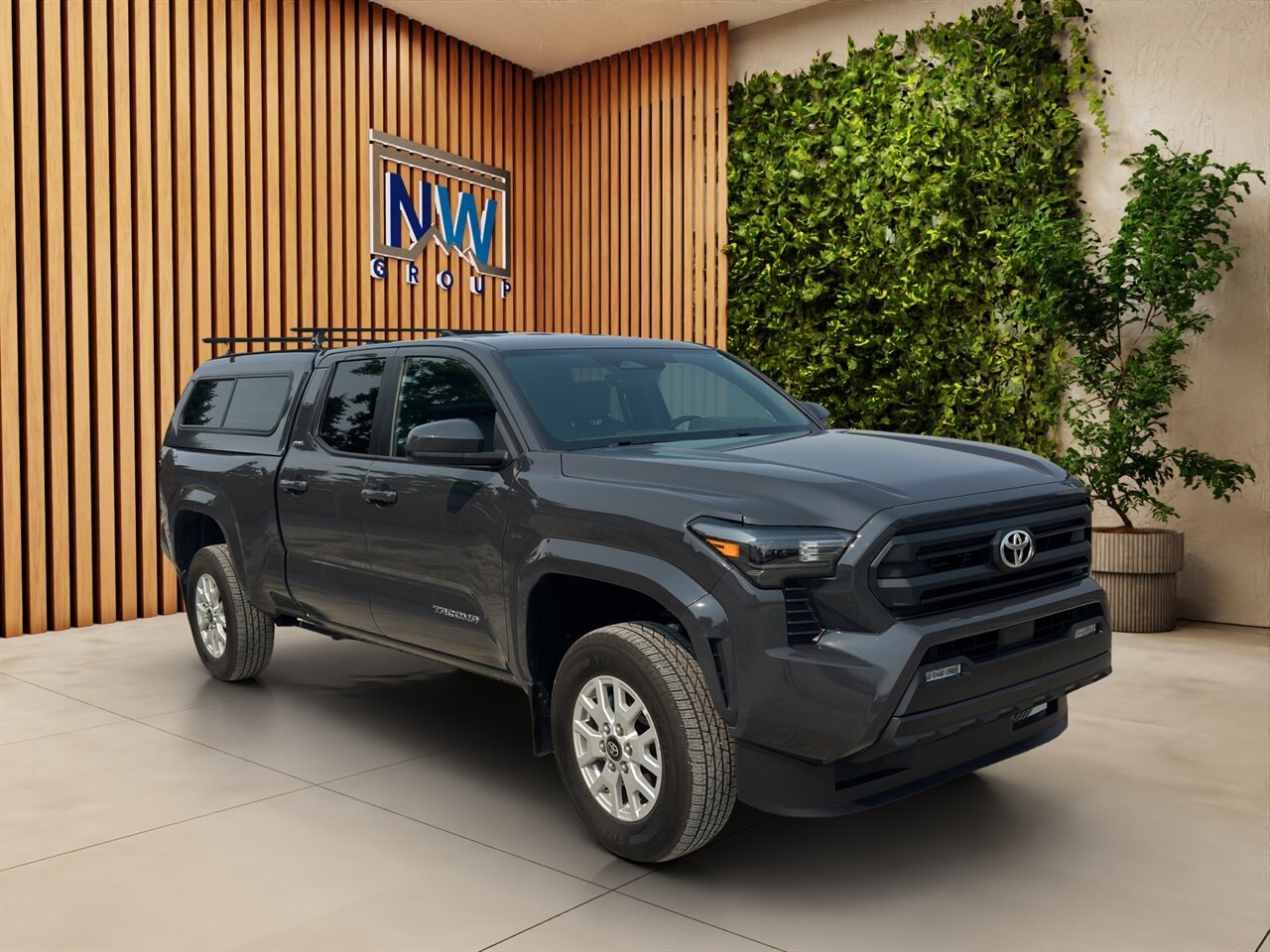2024 Toyota Tacoma SR5 6.5 foot bed, ONLY 11k Miles, Crew Cab, Tow Capability, with LEER Canopy! - Photo 1 - Post Falls, ID 83854