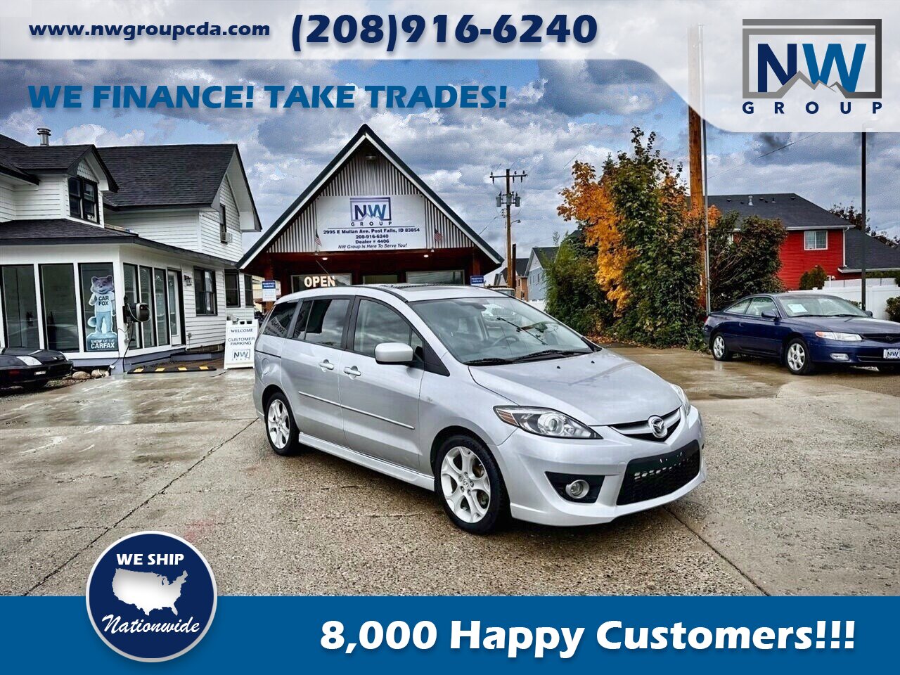 2008 Mazda Mazda5 Sport. 6 Seater! Nice Mazda with only 71k miles! - Photo 1 - Post Falls, ID 83854