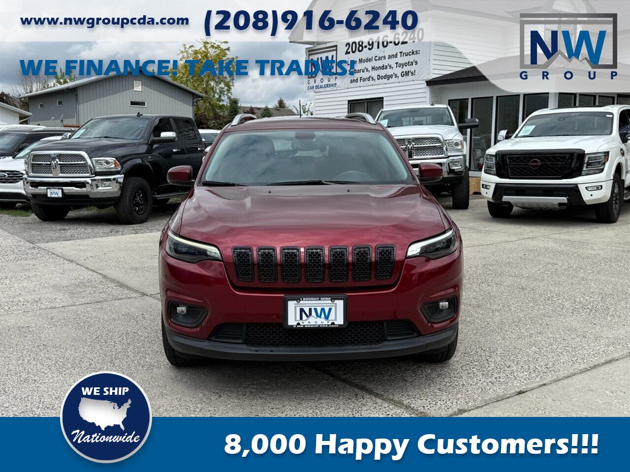 2020 Jeep Cherokee Latitude Plus.  Low miles, Alloy Wheels, 4x4, Very Clean SUV! - Photo 2 - Post Falls, ID 83854