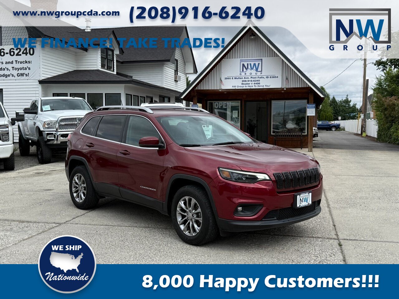 2020 Jeep Cherokee Latitude Plus.  Low miles, Alloy Wheels, 4x4, Very Clean SUV! - Photo 1 - Post Falls, ID 83854
