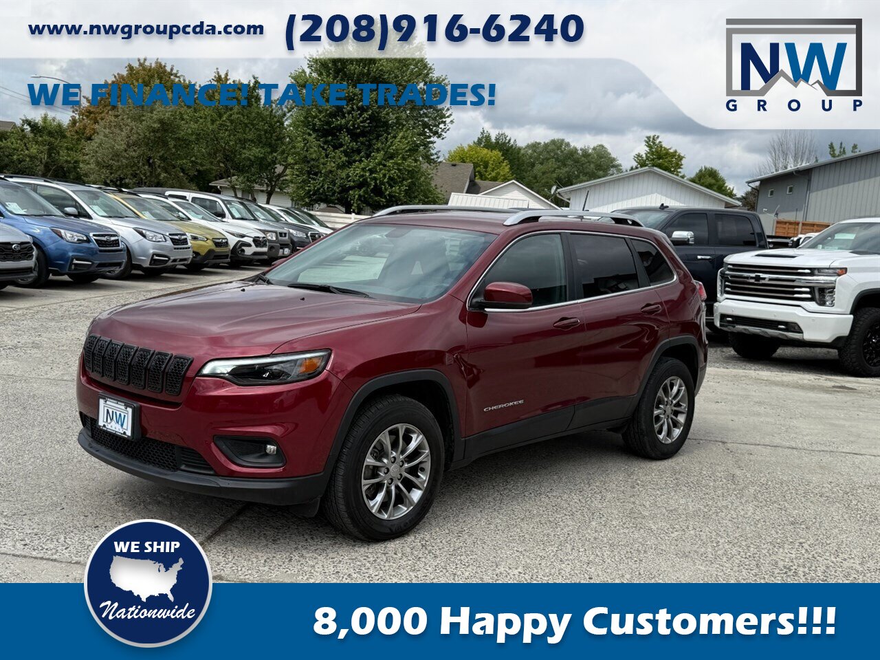 2020 Jeep Cherokee Latitude Plus.  Low miles, Alloy Wheels, 4x4, Very Clean SUV! - Photo 3 - Post Falls, ID 83854