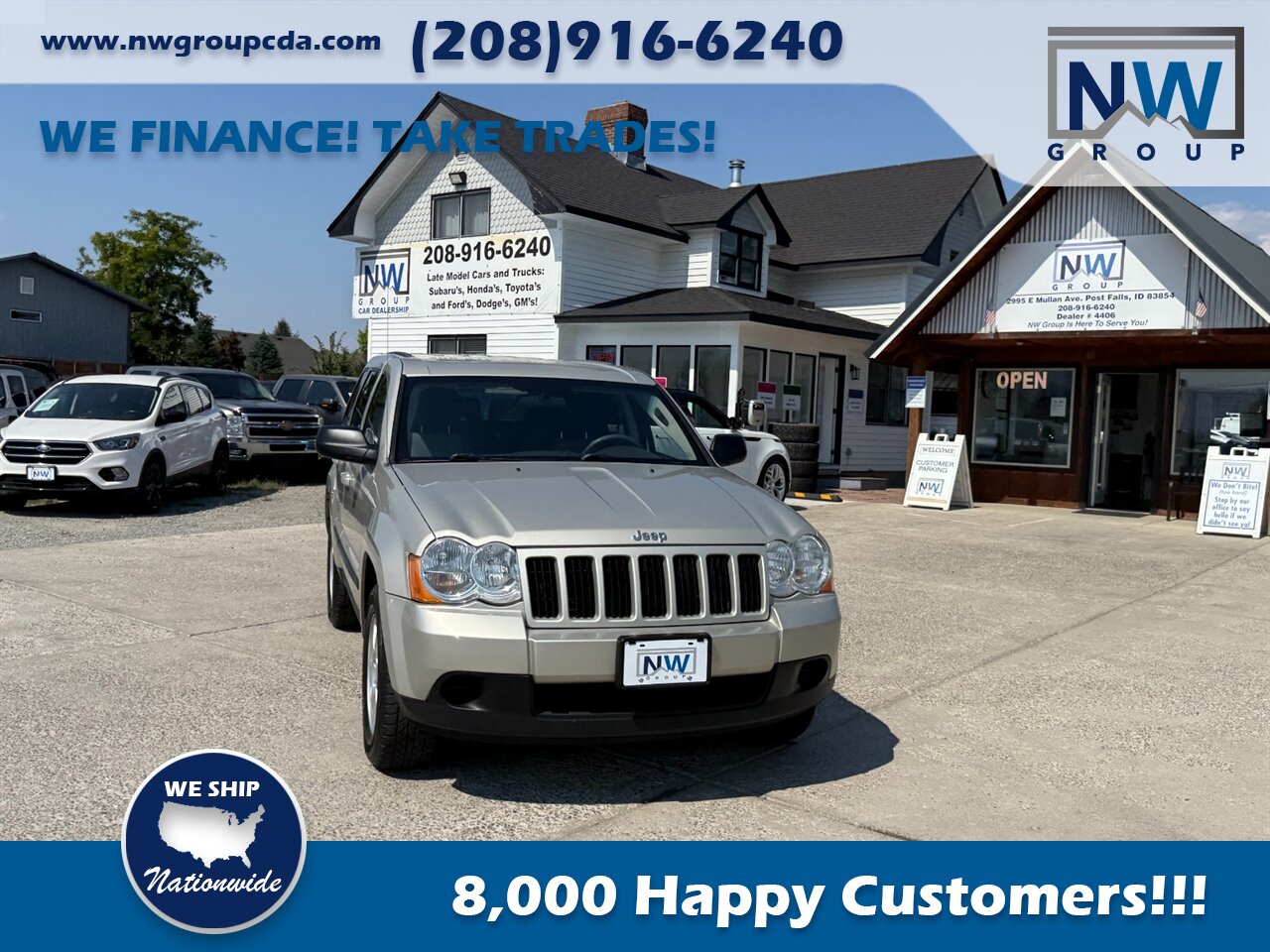 2008 Jeep Grand Cherokee Laredo  Amazing Shape!!! Clean Title, (Rare Find) Low Miles. W/ 4X4 - Photo 2 - Post Falls, ID 83854