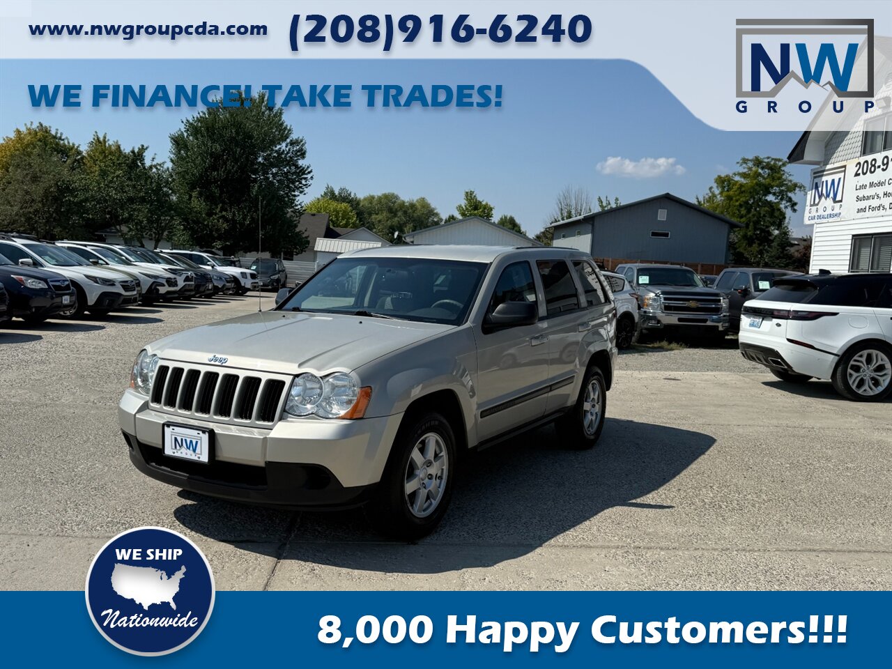 2008 Jeep Grand Cherokee Laredo  Amazing Shape!!! Clean Title, (Rare Find) Low Miles. W/ 4X4 - Photo 3 - Post Falls, ID 83854
