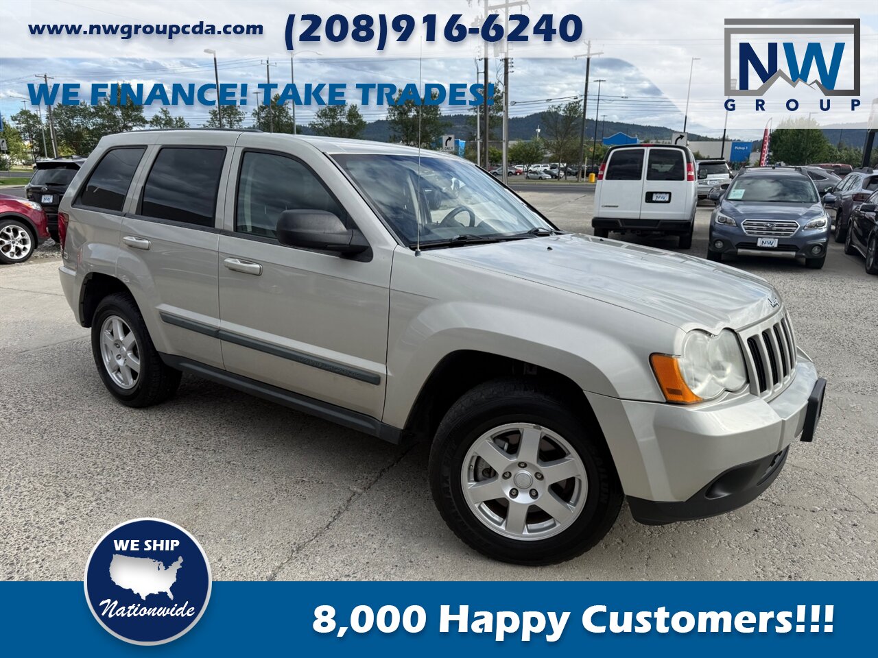 2008 Jeep Grand Cherokee Laredo  New Arrival!!! Clean Title, (Rare Find) Low Miles. W/ 4X4 - Photo 1 - Post Falls, ID 83854
