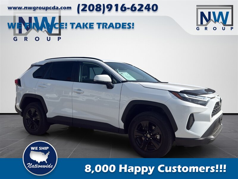 2024 Toyota RAV4 XLE.  AWD, Low Miles, Alloy Wheels, Sunroof, Amazing Shape!