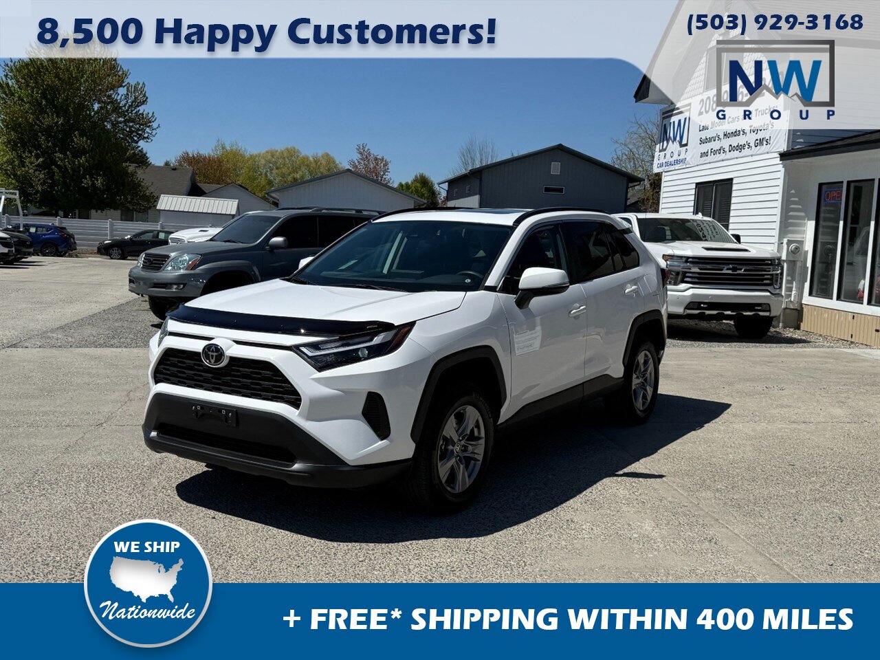 2024 Toyota RAV4 XLE. AWD, Low Miles, Alloy Wheels, Sunroof, Amazing Shape! - Photo 3 - Post Falls, ID 83854