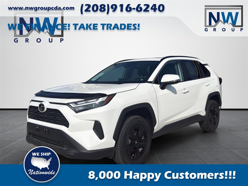 2024 Toyota RAV4 XLE.  AWD, Low Miles, Alloy Wheels, Sunroof, Amazing Shape!