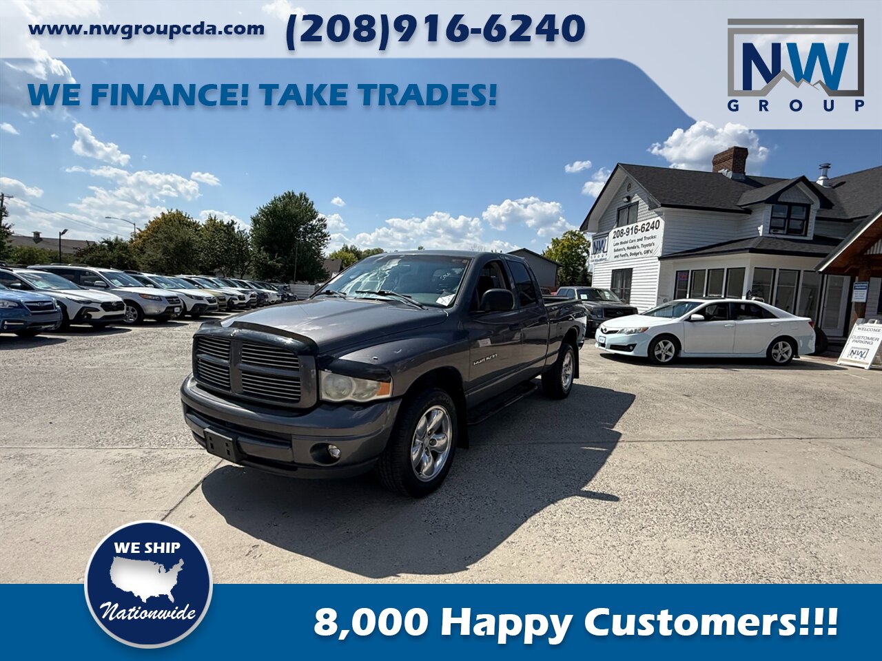 2002 Dodge Ram 1500 SLT 4dr Quad Cab SLT - Photo 3 - Post Falls, ID 83854