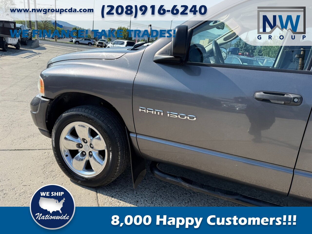 2002 Dodge Ram 1500 SLT 4dr Quad Cab SLT Low Miles, Nice Truck! 4x4 - Photo 5 - Post Falls, ID 83854
