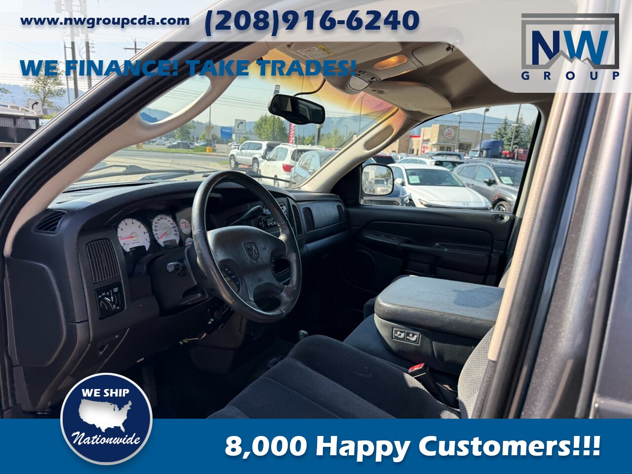 2002 Dodge Ram 1500 SLT 4dr Quad Cab SLT Low Miles, Nice Truck! 4x4 - Photo 10 - Post Falls, ID 83854