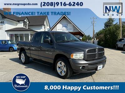 2002 Dodge Ram 1500 SLT 4dr Quad Cab SLT  Low Miles, Nice Truck! 4x4 Truck