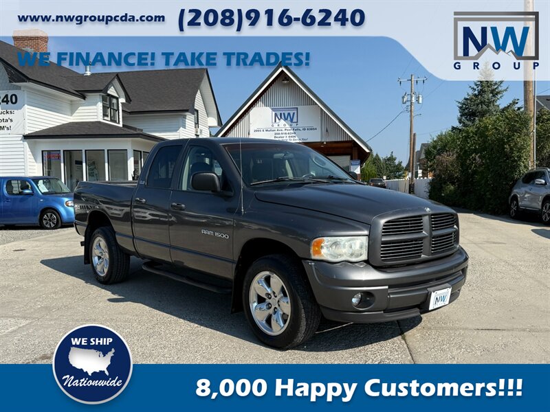 2002 Dodge Ram 1500 SLT 4dr Quad Cab SLT  Low Miles, Nice Truck! 4x4