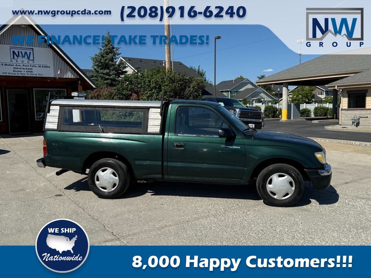 2000 Toyota Tacoma Canopy,  Fully Serviced, Nice Pick Up Truck with Great Economy! - Photo 34 - Post Falls, ID 83854