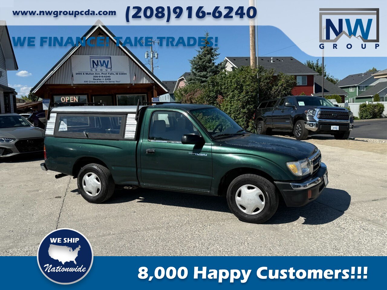 2000 Toyota Tacoma Canopy,  Fully Serviced, Nice Pick Up Truck with Great Economy! - Photo 35 - Post Falls, ID 83854