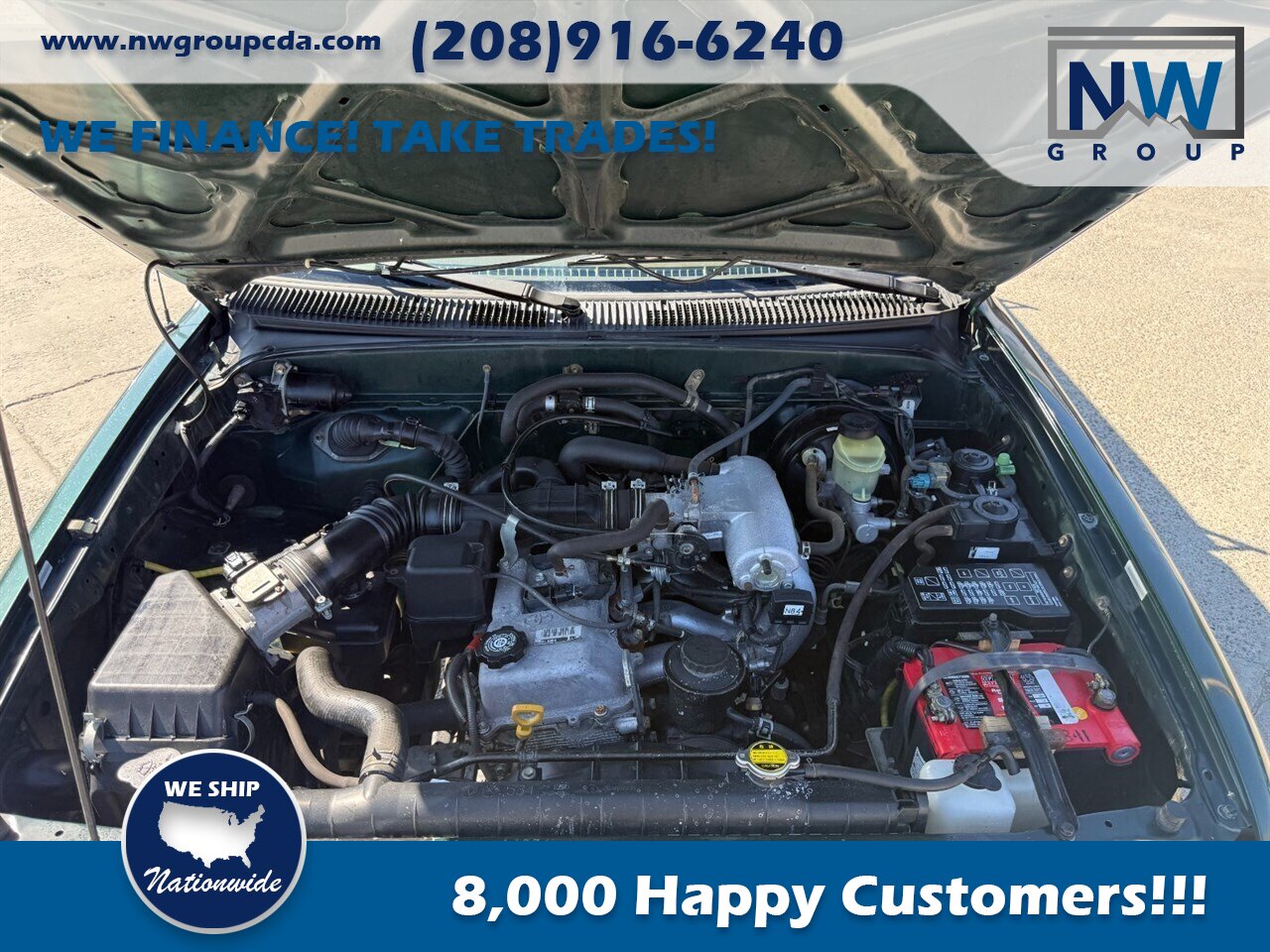 2000 Toyota Tacoma Canopy,  Fully Serviced, Nice Pick Up Truck with Great Economy! - Photo 18 - Post Falls, ID 83854