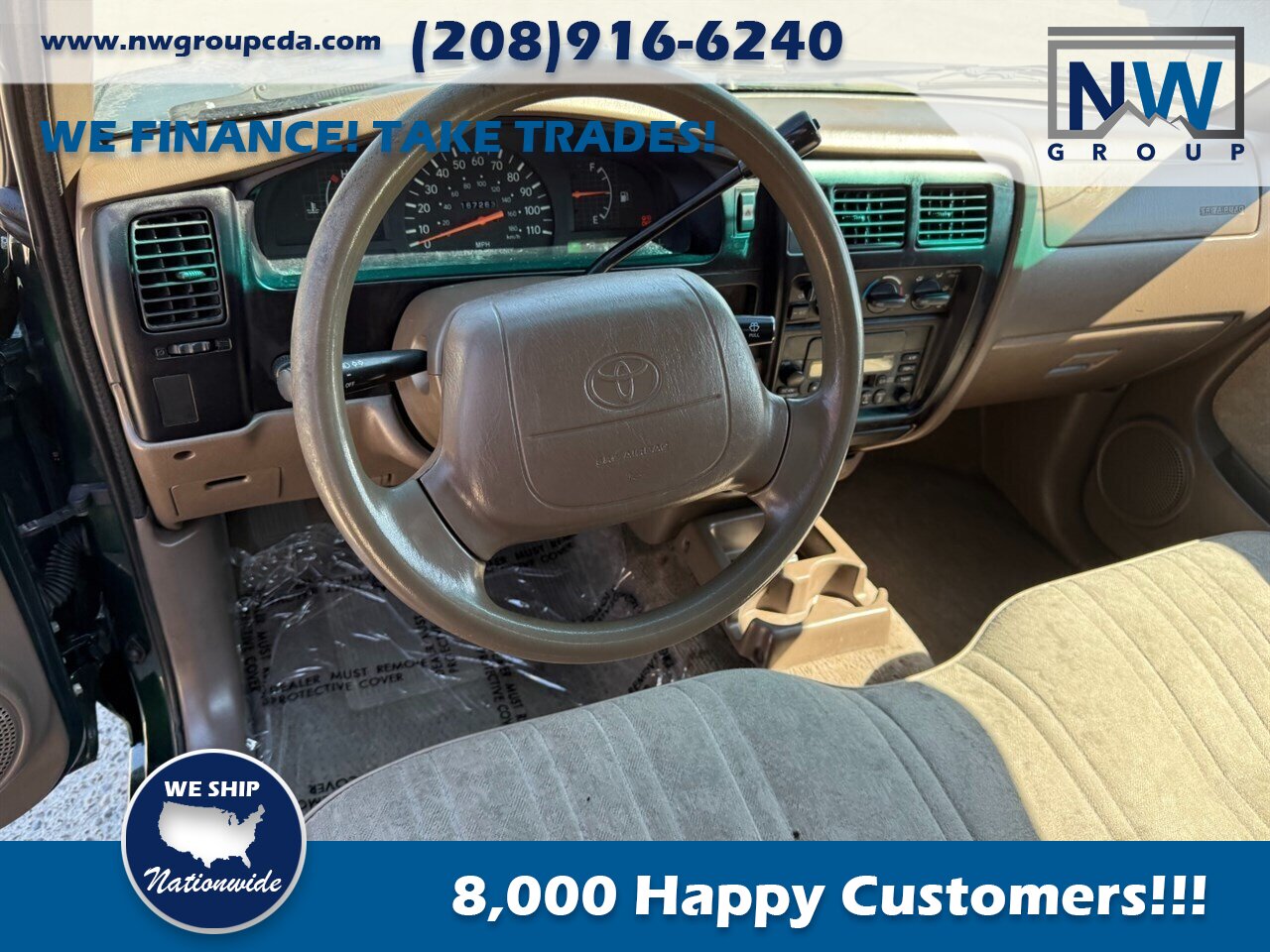 2000 Toyota Tacoma Canopy,  Fully Serviced, Nice Pick Up Truck with Great Economy! - Photo 9 - Post Falls, ID 83854