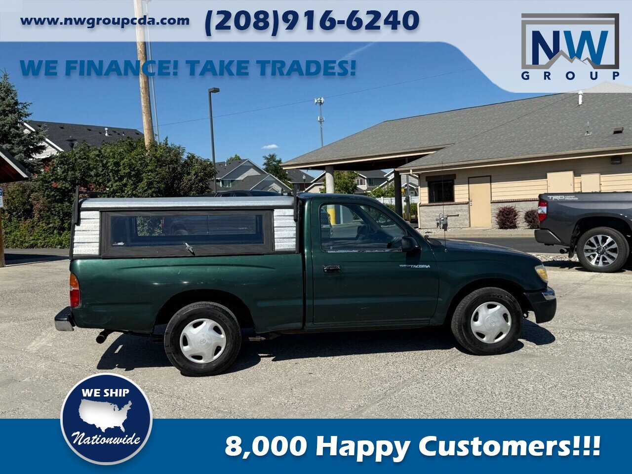 2000 Toyota Tacoma Canopy,  Fully Serviced, Nice Pick Up Truck with Great Economy! - Photo 33 - Post Falls, ID 83854