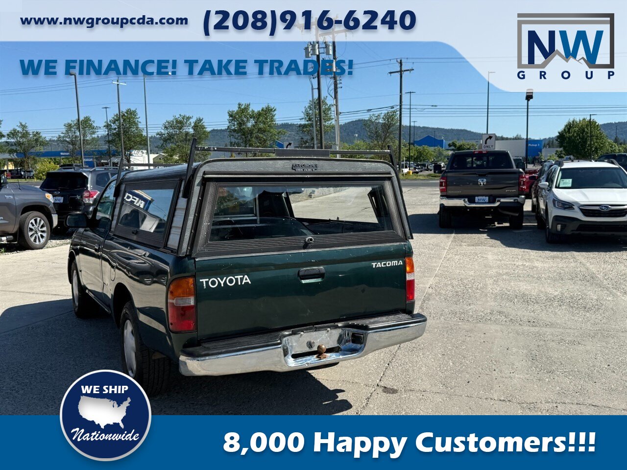 2000 Toyota Tacoma Canopy,  Fully Serviced, Nice Pick Up Truck with Great Economy! - Photo 28 - Post Falls, ID 83854