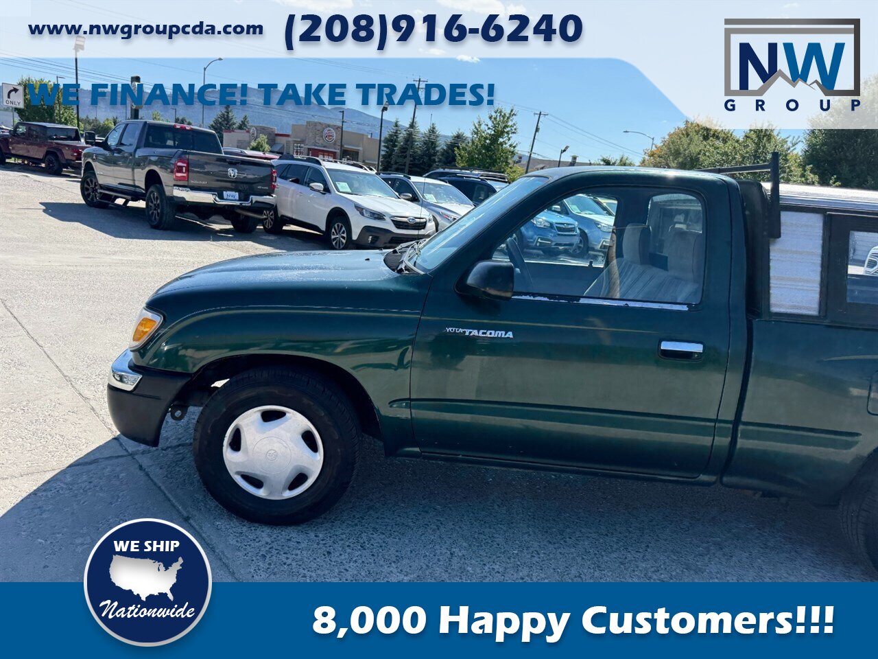 2000 Toyota Tacoma Canopy,  Fully Serviced, Nice Pick Up Truck with Great Economy! - Photo 5 - Post Falls, ID 83854