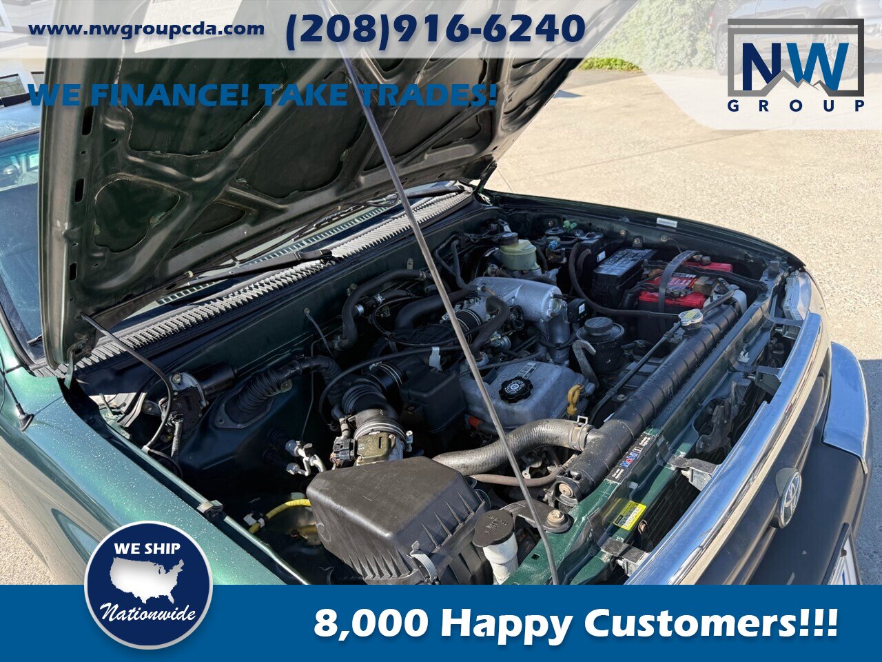 2000 Toyota Tacoma Canopy,  Fully Serviced, Nice Pick Up Truck with Great Economy! - Photo 19 - Post Falls, ID 83854