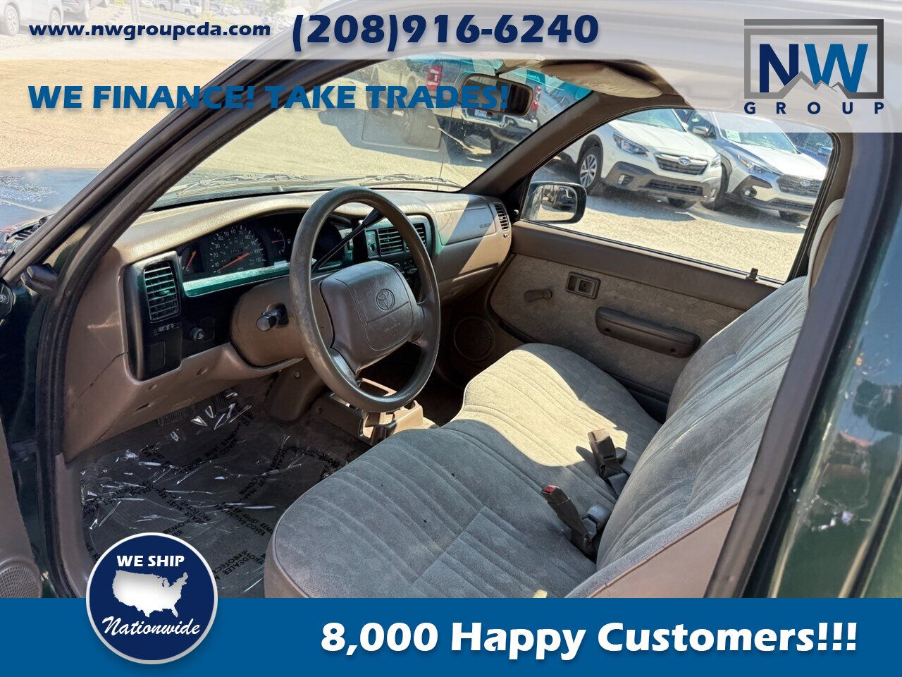 2000 Toyota Tacoma Canopy,  Fully Serviced, Nice Pick Up Truck with Great Economy! - Photo 8 - Post Falls, ID 83854