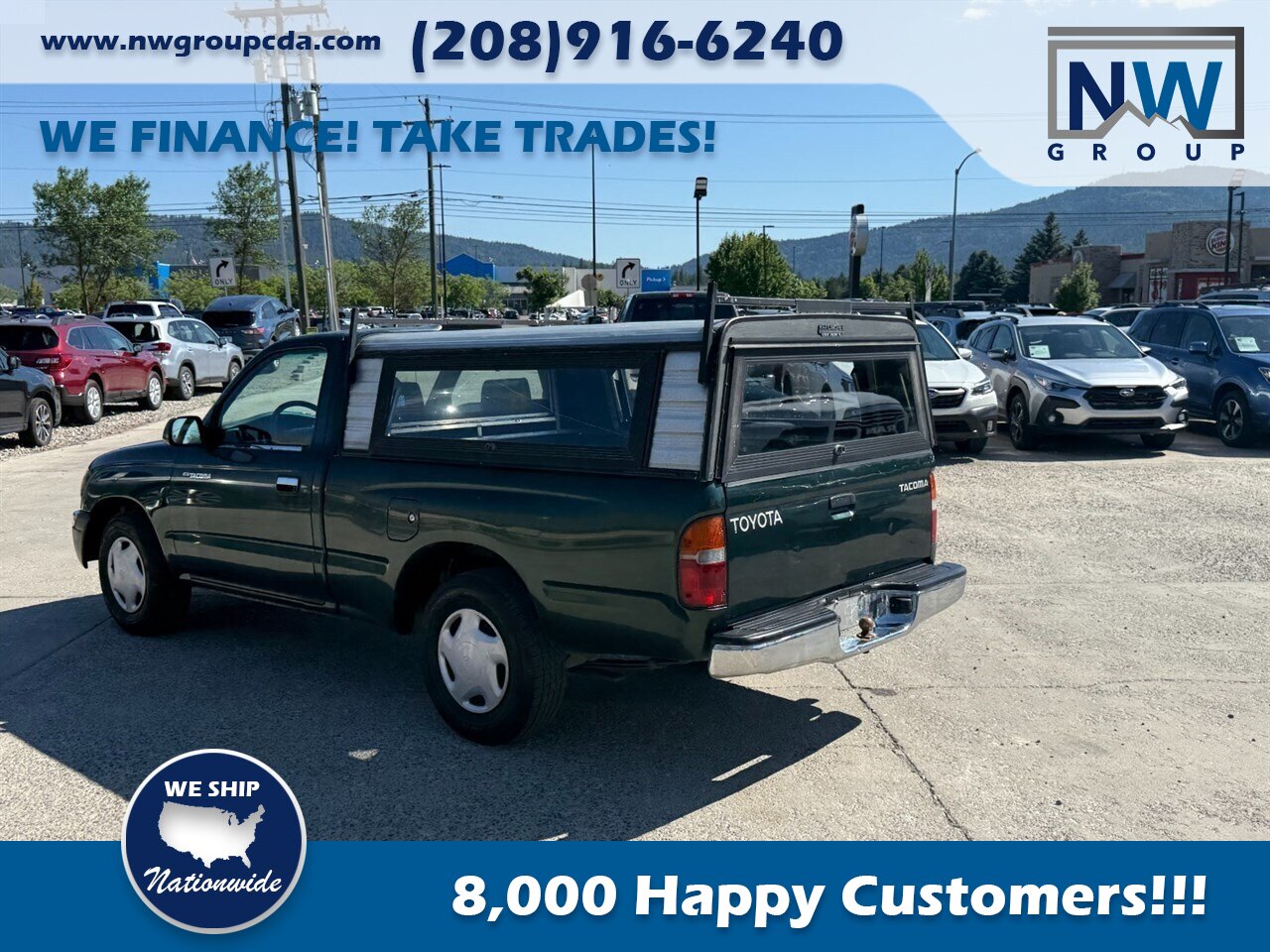 2000 Toyota Tacoma Canopy,  Fully Serviced, Nice Pick Up Truck with Great Economy! - Photo 27 - Post Falls, ID 83854