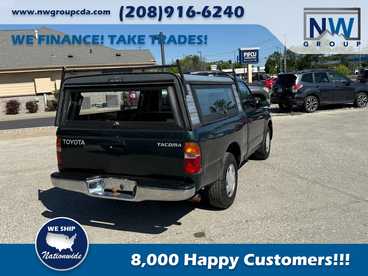 2000 Toyota Tacoma Canopy,  Fully Serviced, Nice Pick Up Truck with Great Economy! - Photo 30 - Post Falls, ID 83854