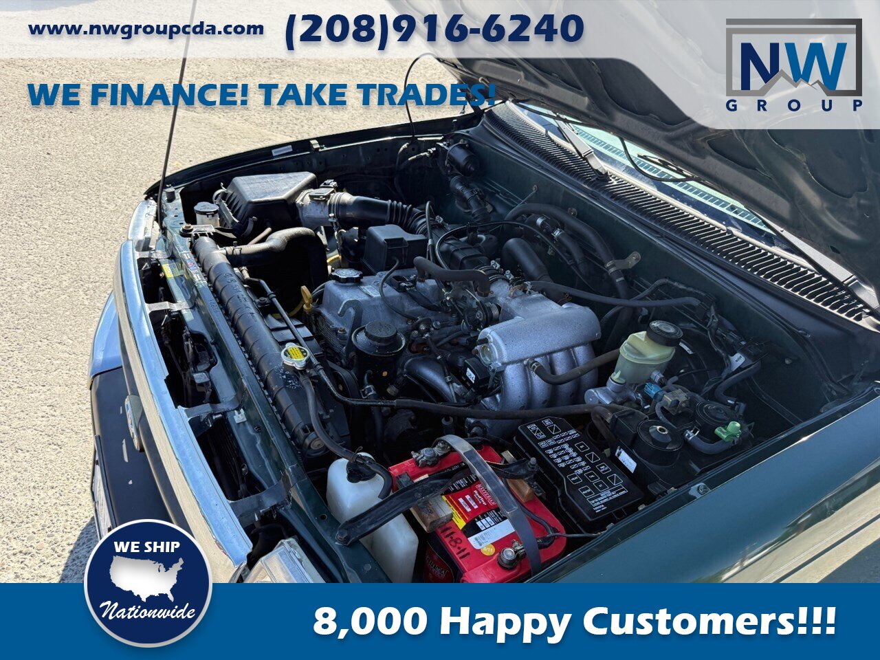 2000 Toyota Tacoma Canopy,  Fully Serviced, Nice Pick Up Truck with Great Economy! - Photo 20 - Post Falls, ID 83854