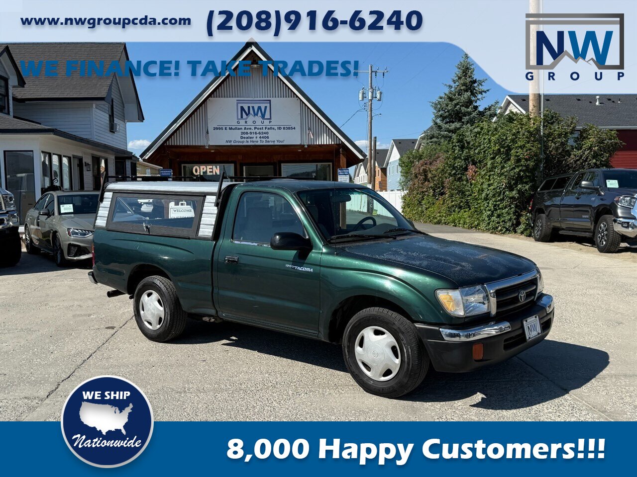 2000 Toyota Tacoma Canopy,  Fully Serviced, Nice Pick Up Truck with Great Economy! - Photo 21 - Post Falls, ID 83854