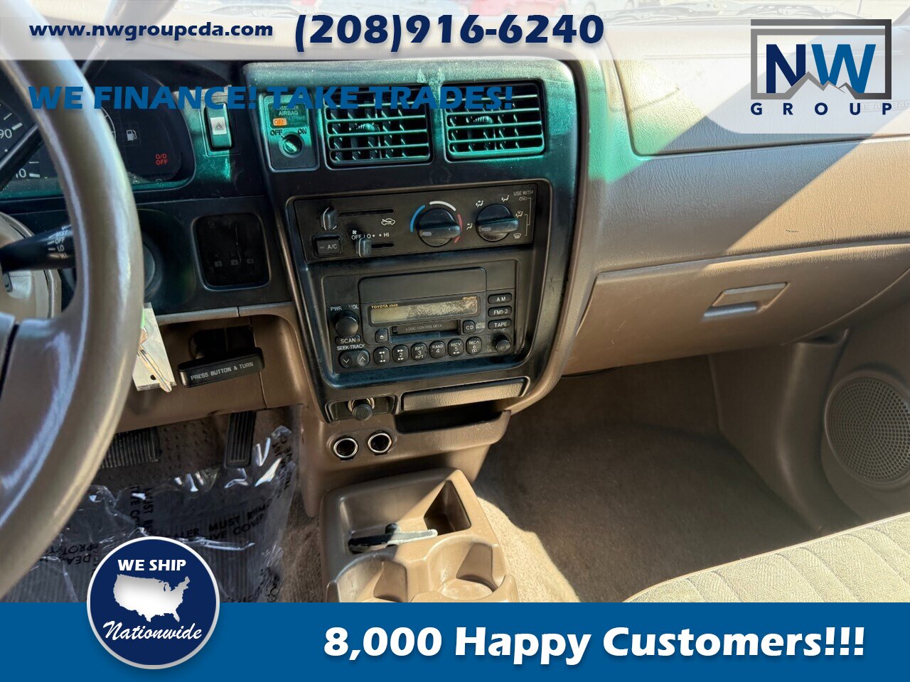 2000 Toyota Tacoma Canopy,  Fully Serviced, Nice Pick Up Truck with Great Economy! - Photo 10 - Post Falls, ID 83854